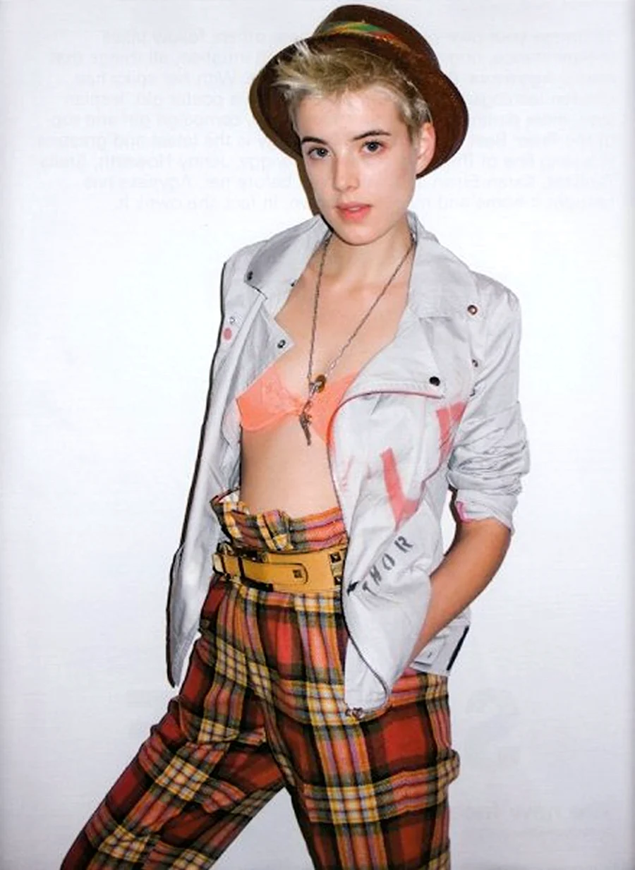 Agyness Deyn в Нижнем белье