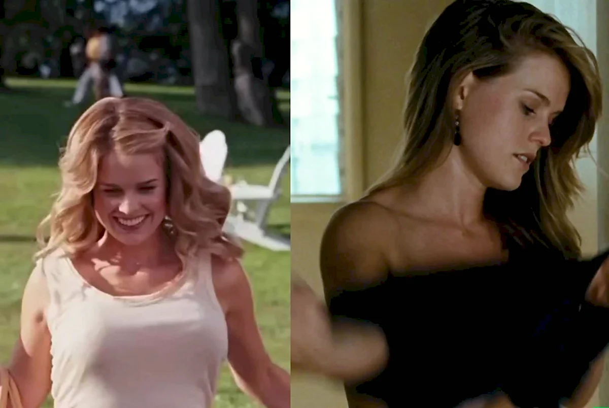 Alice Eve грудь