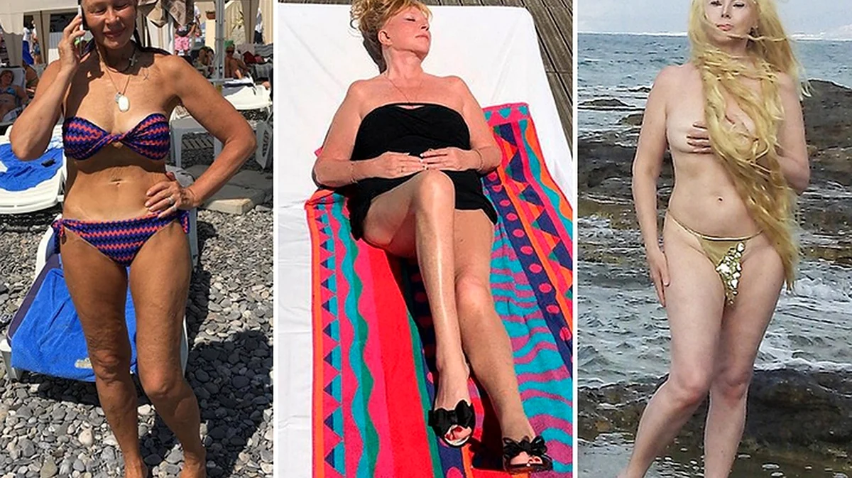 Алла Пугачева в молодости в купальнике