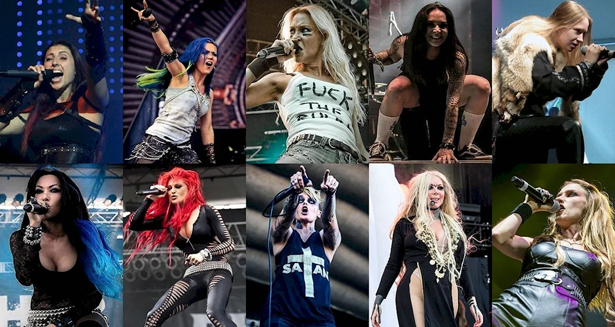 Angela Gossow и Alissa White-Gluz