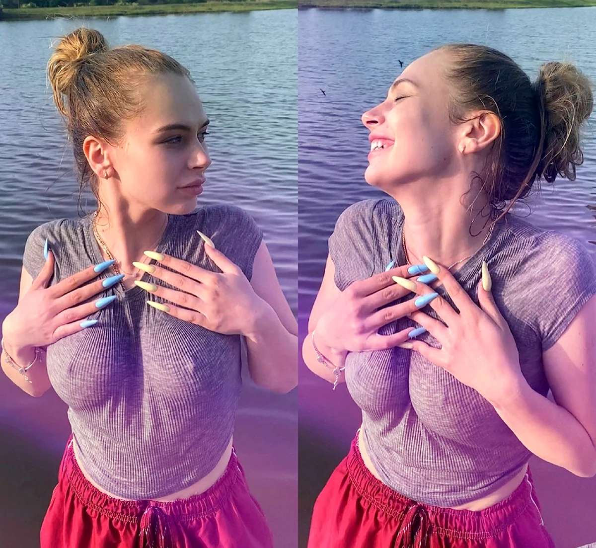 Анна Левданская слив