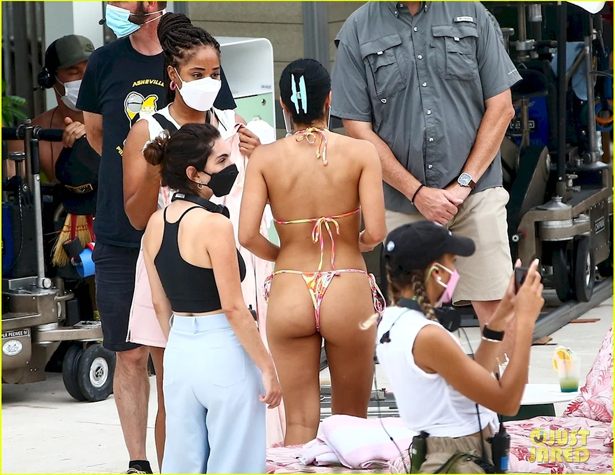 Camila Mendes thong