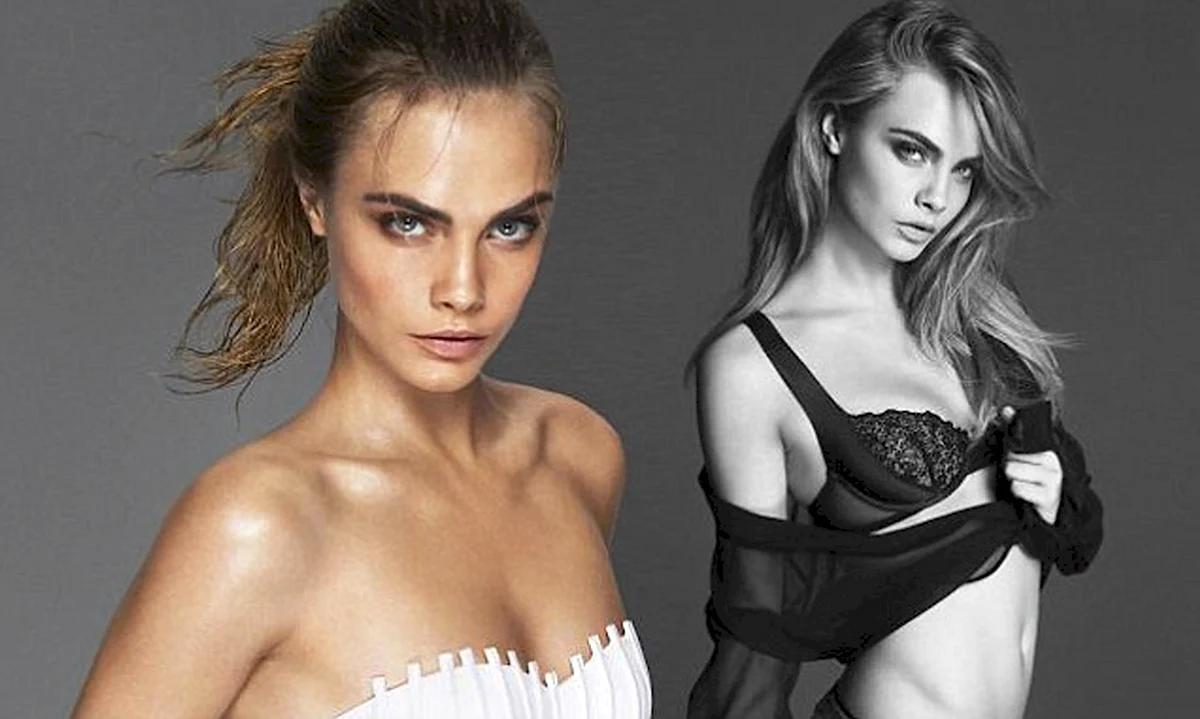 Cara Delevingne в Нижнем белье