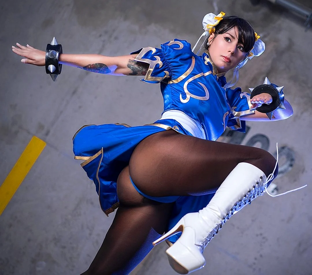 Чунь ли Street Fighter косплей