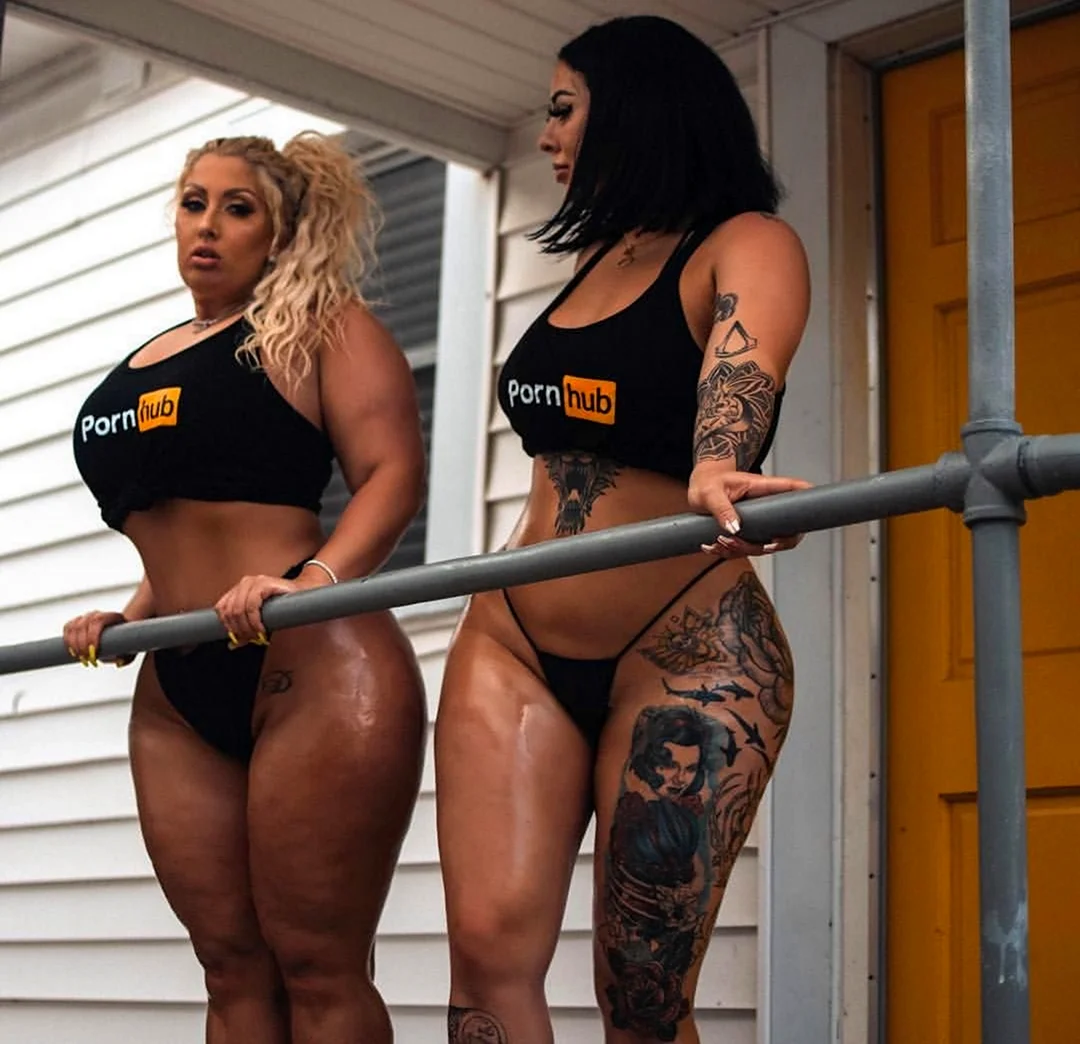 Danii Banks на беговой дорожке big ass