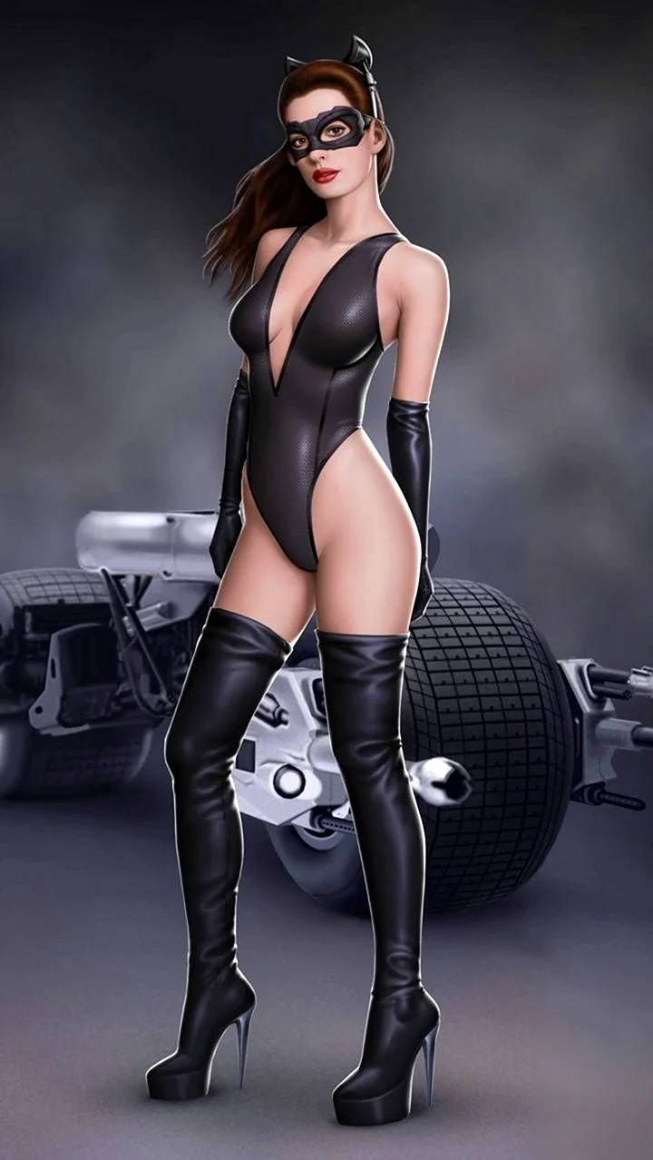 Энн Хэтэуэй Catwoman