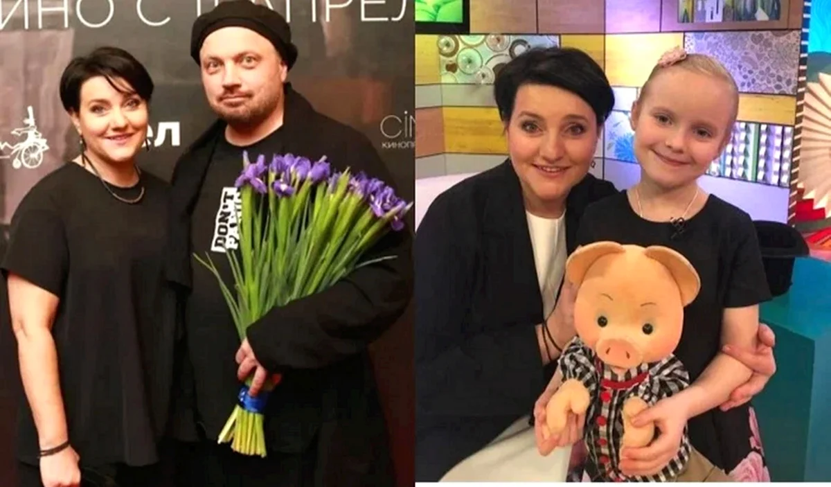 Инга Оболдина с дочкой