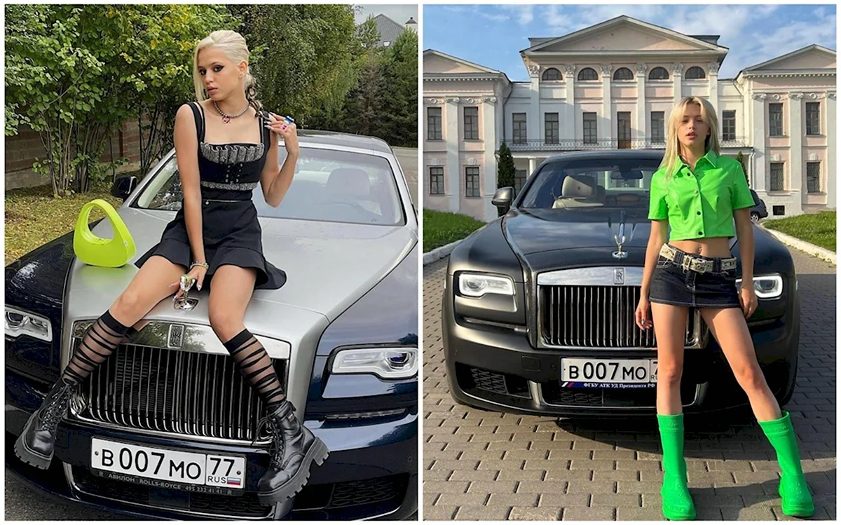 Юля гаврилина Rolls Royce