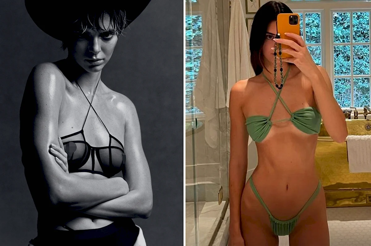 Kendall Jenner топлесс