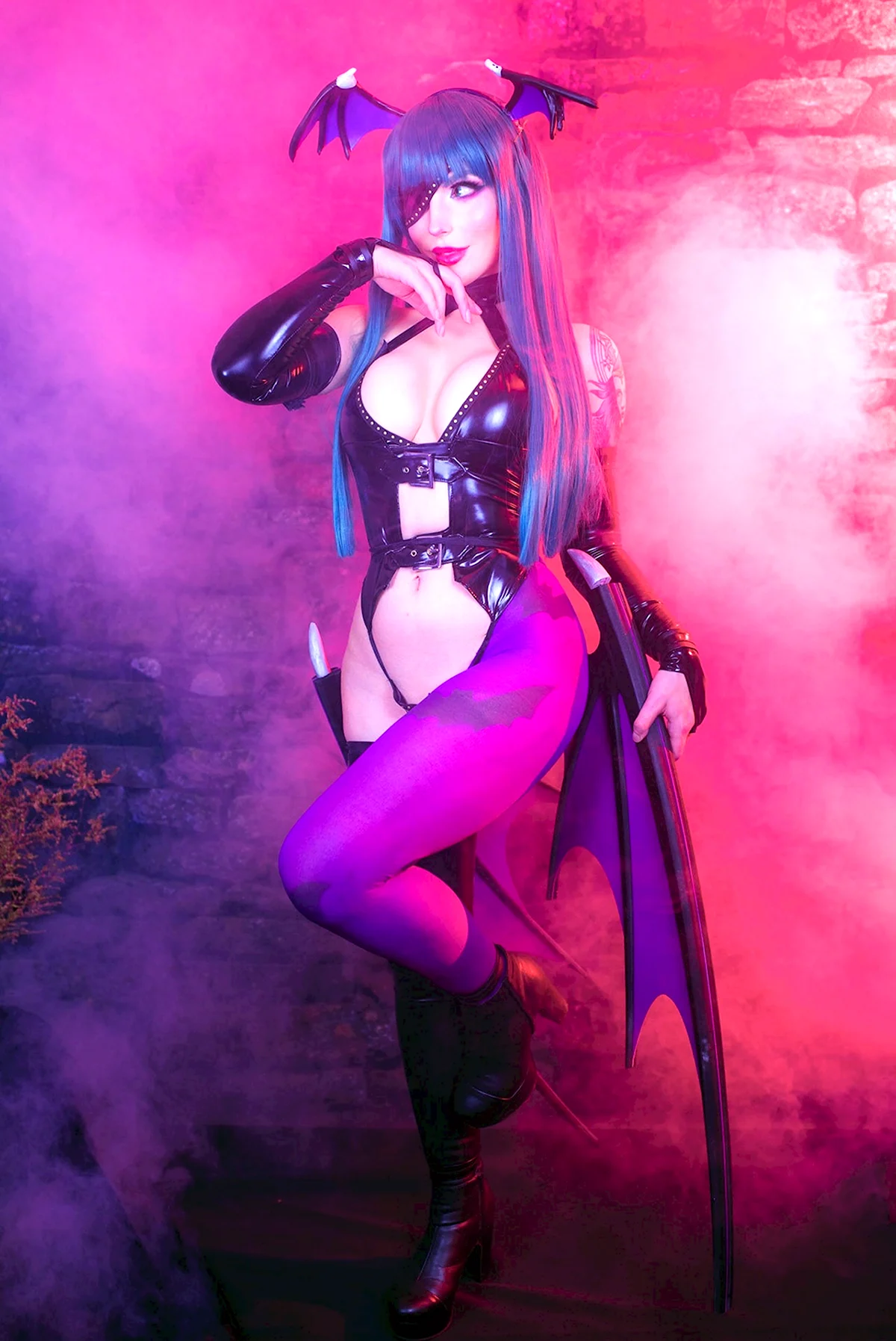 Косплей Morrigan aensland Эротический