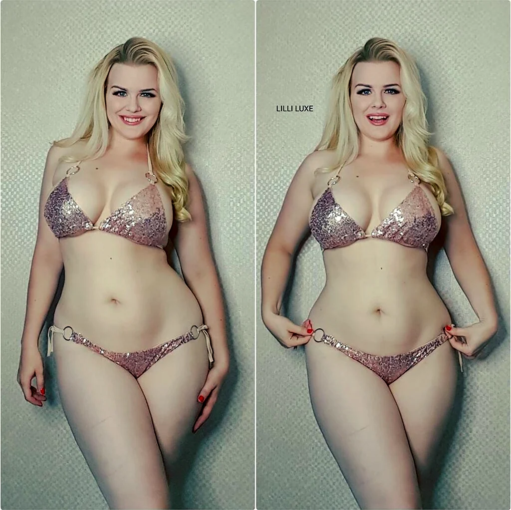 Lilli Luxe Plus-Size модель