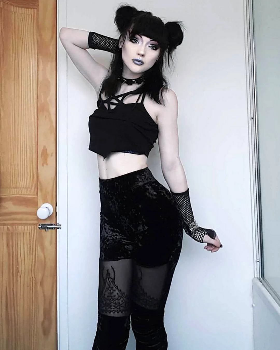 Linda flaquita goth