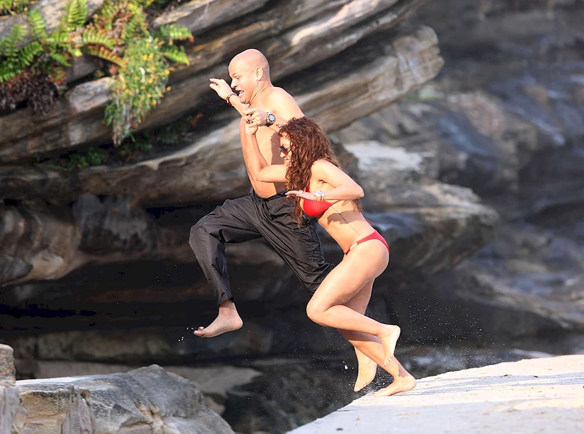 Melanie Brown in Sydney.