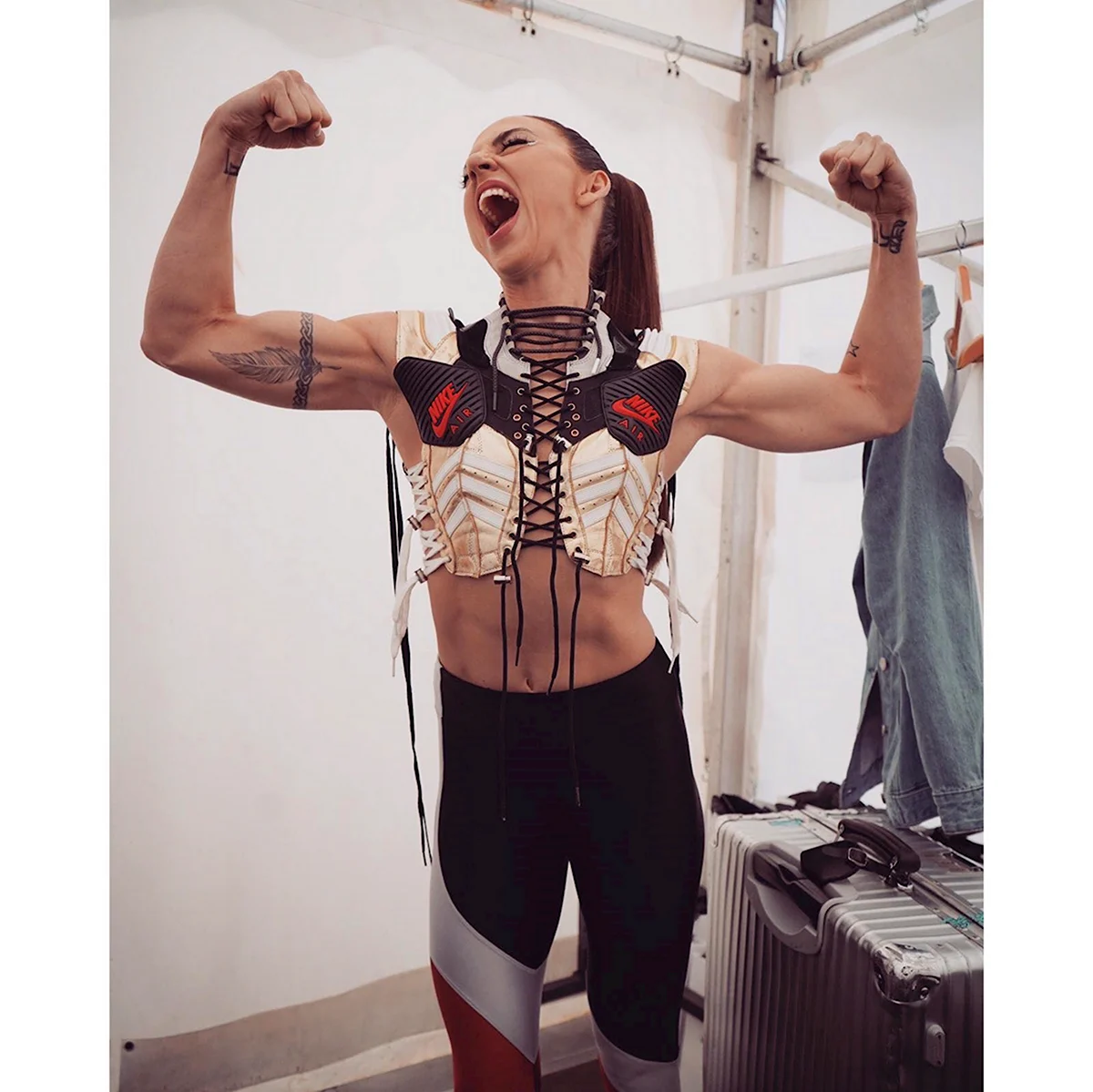 Melanie c качок