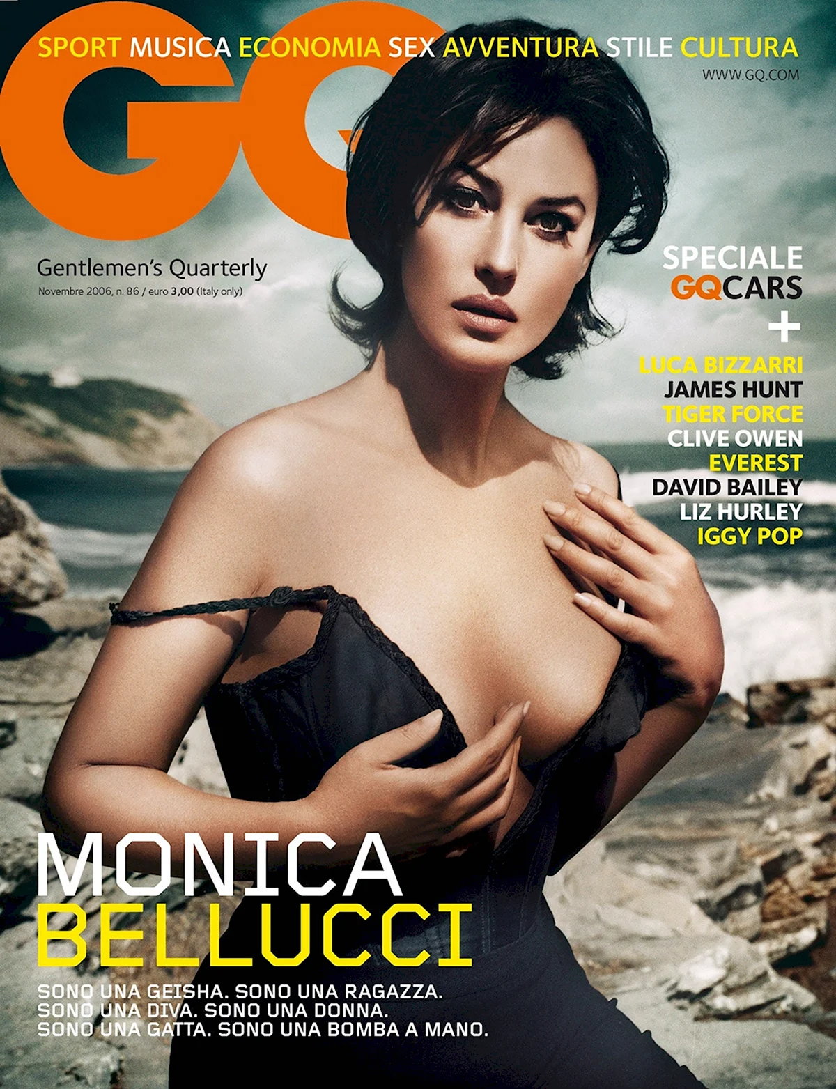 Моника Беллуччи gq