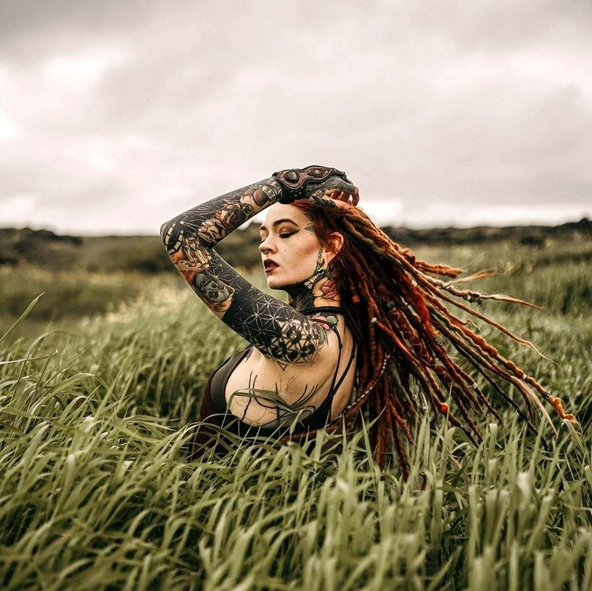 Morgin Riley дреды
