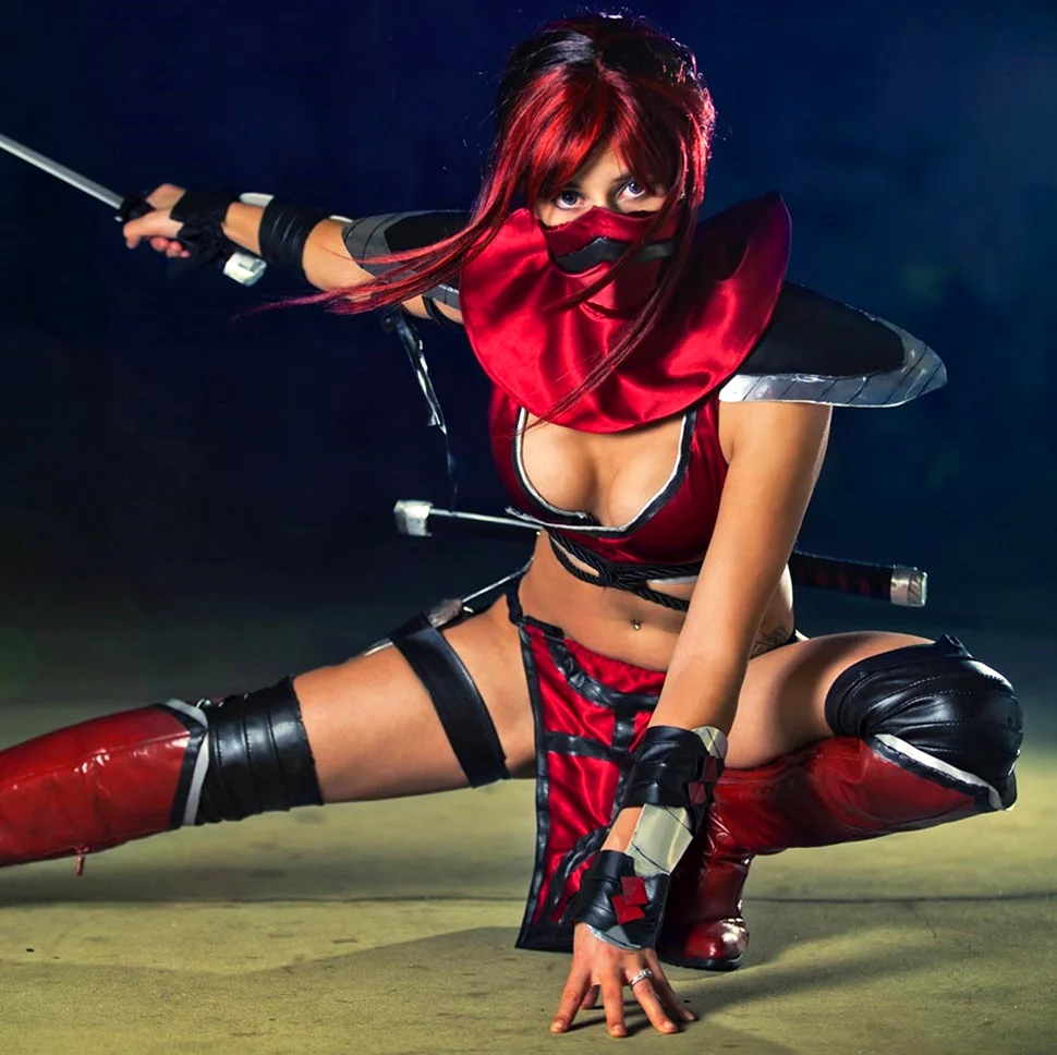 Mortal Kombat косплей 18 Скарлет