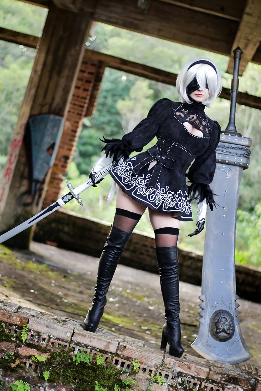NIER Automata 2b косплей