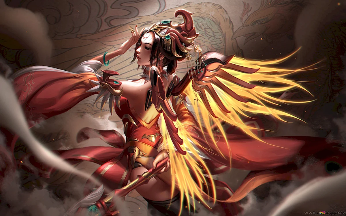 Overwatch Mercy Zhuque