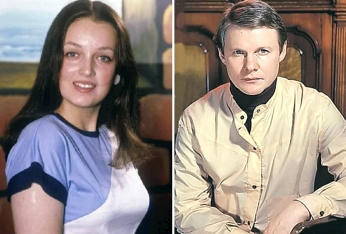 Светлана Аманова и Соломин