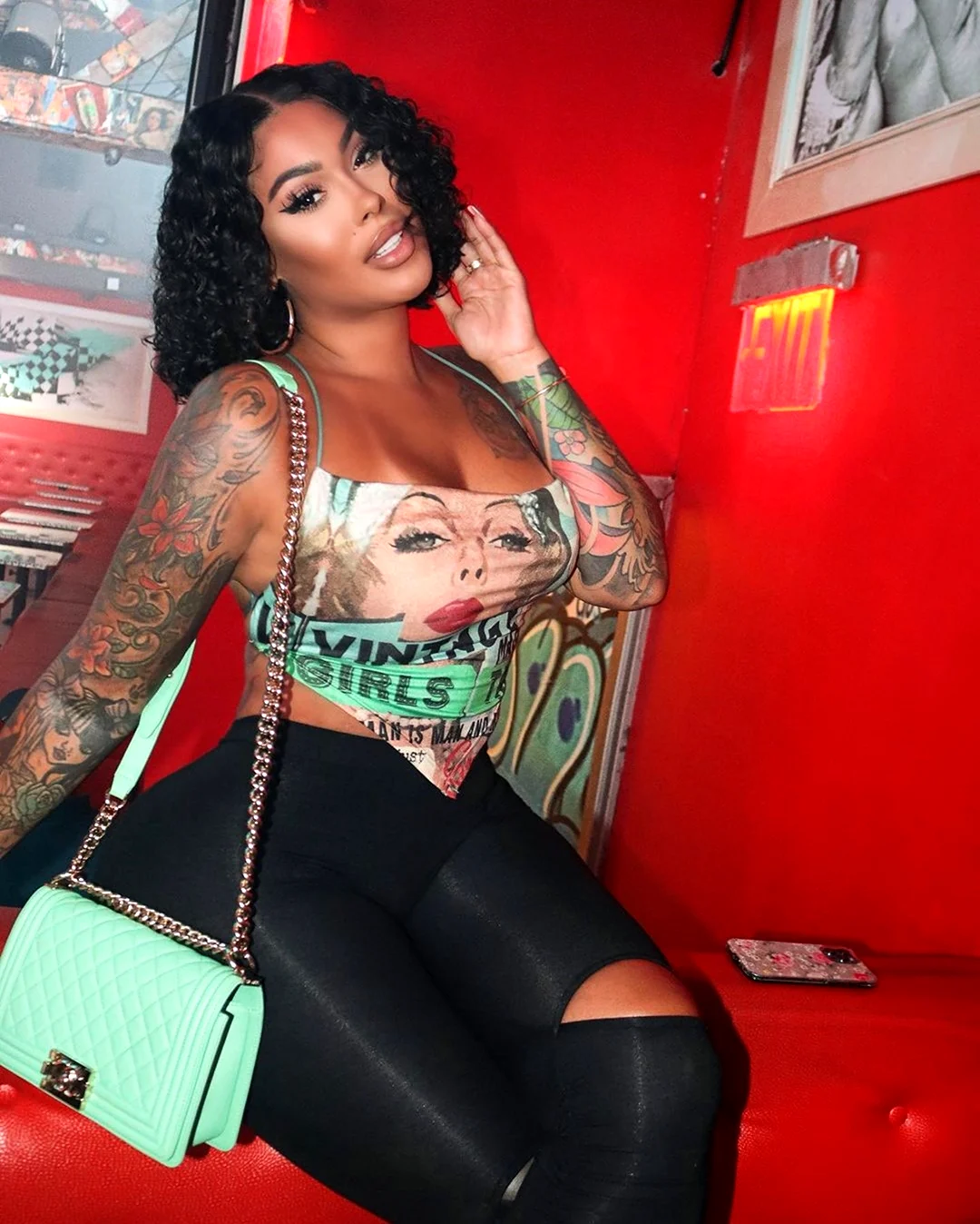 Tatted up Holly платье