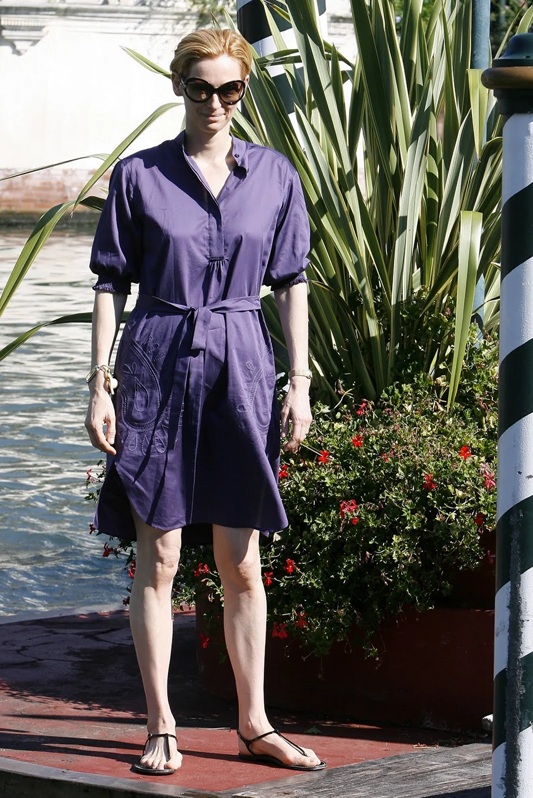 Tilda Swinton feet