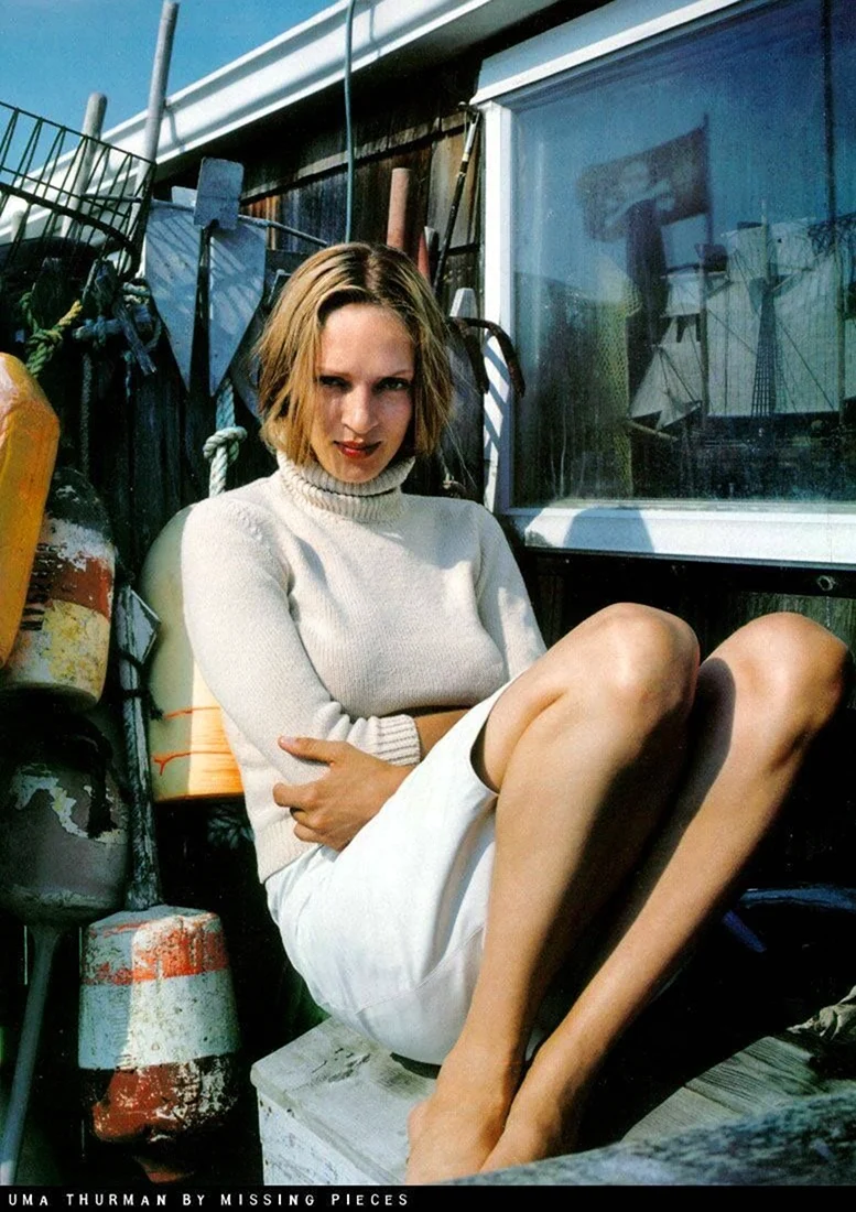 Ума Турман в 1991