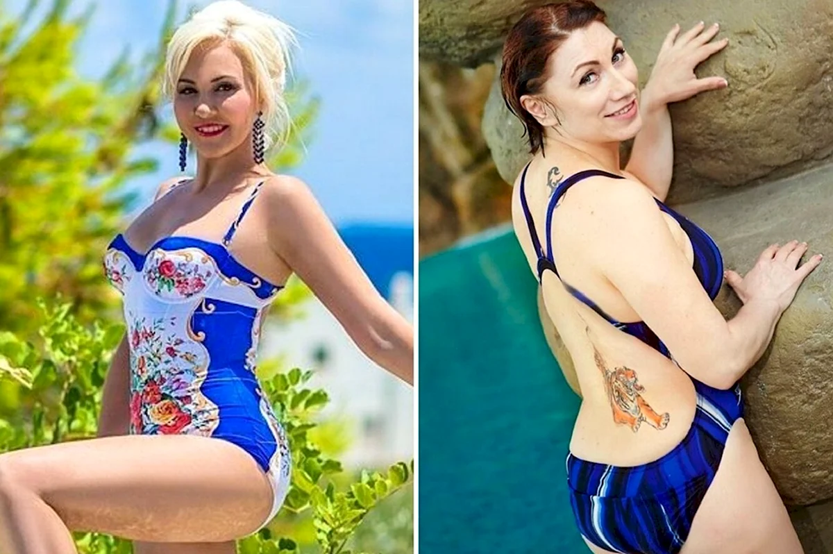 Василиса Володина на пляже