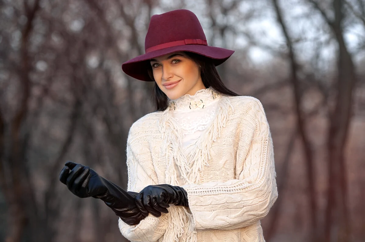 Wear hat and Gloves