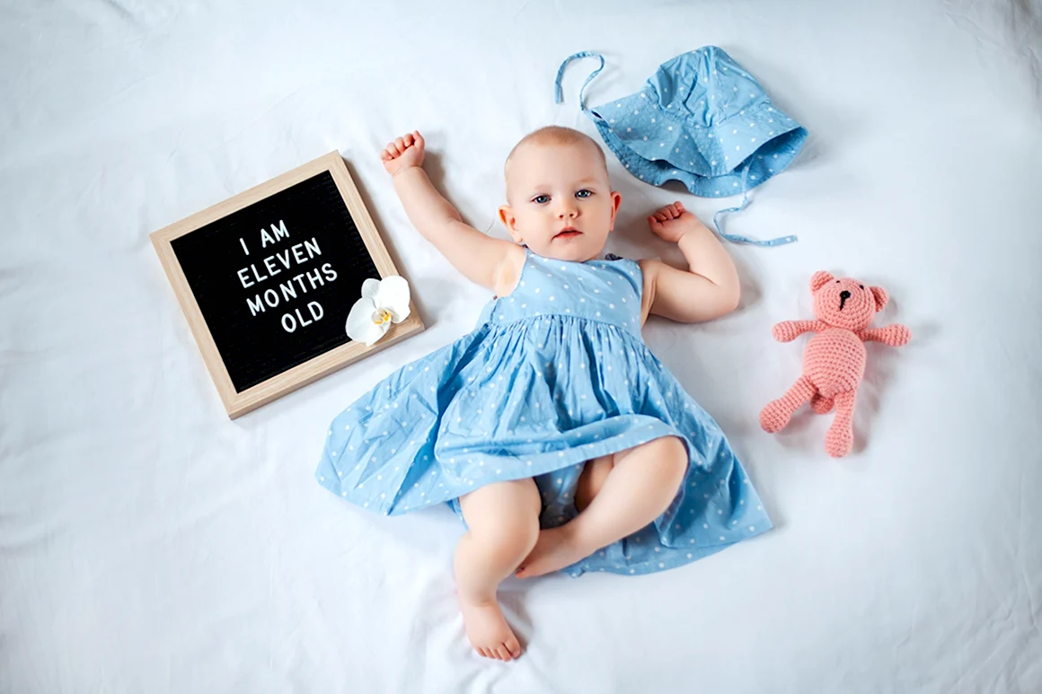 11 Months Baby background