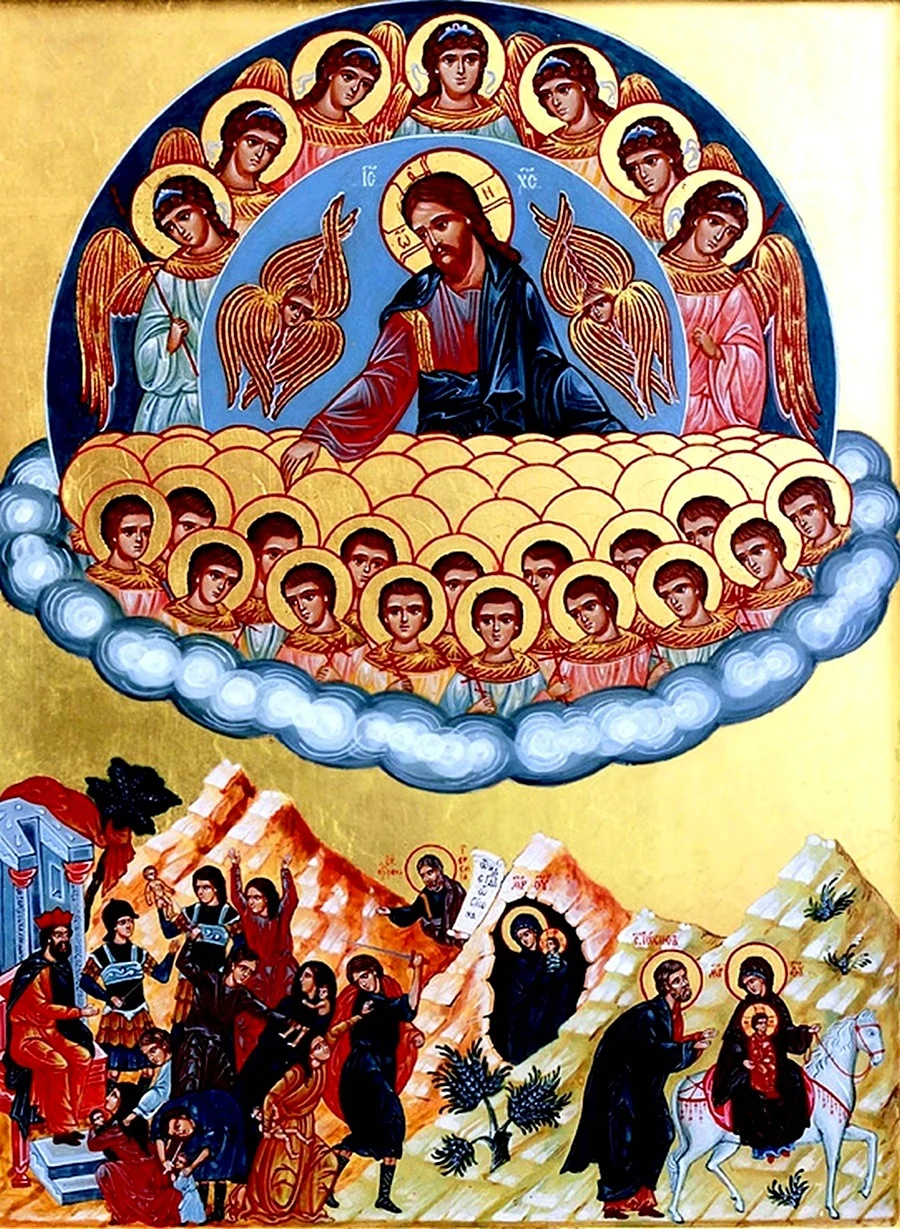 14000 Вифлеемских младенцев икона