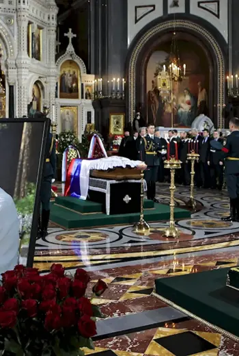 2007 Похороны первого президента России Бориса Ельцина