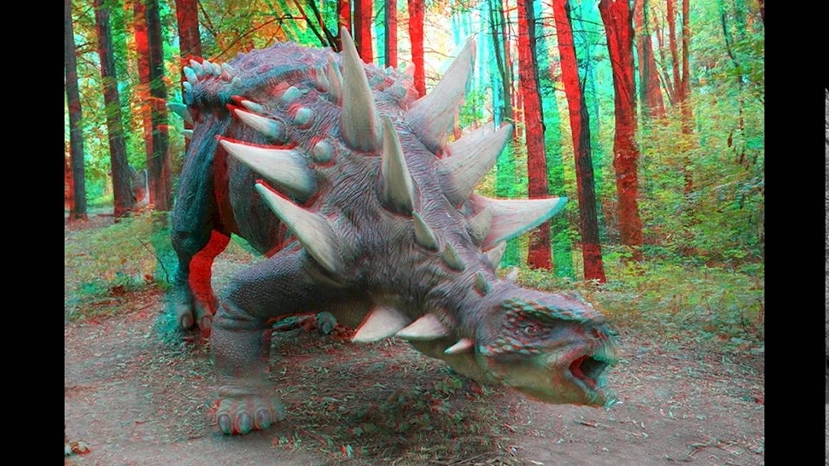 3 Д анаглифные