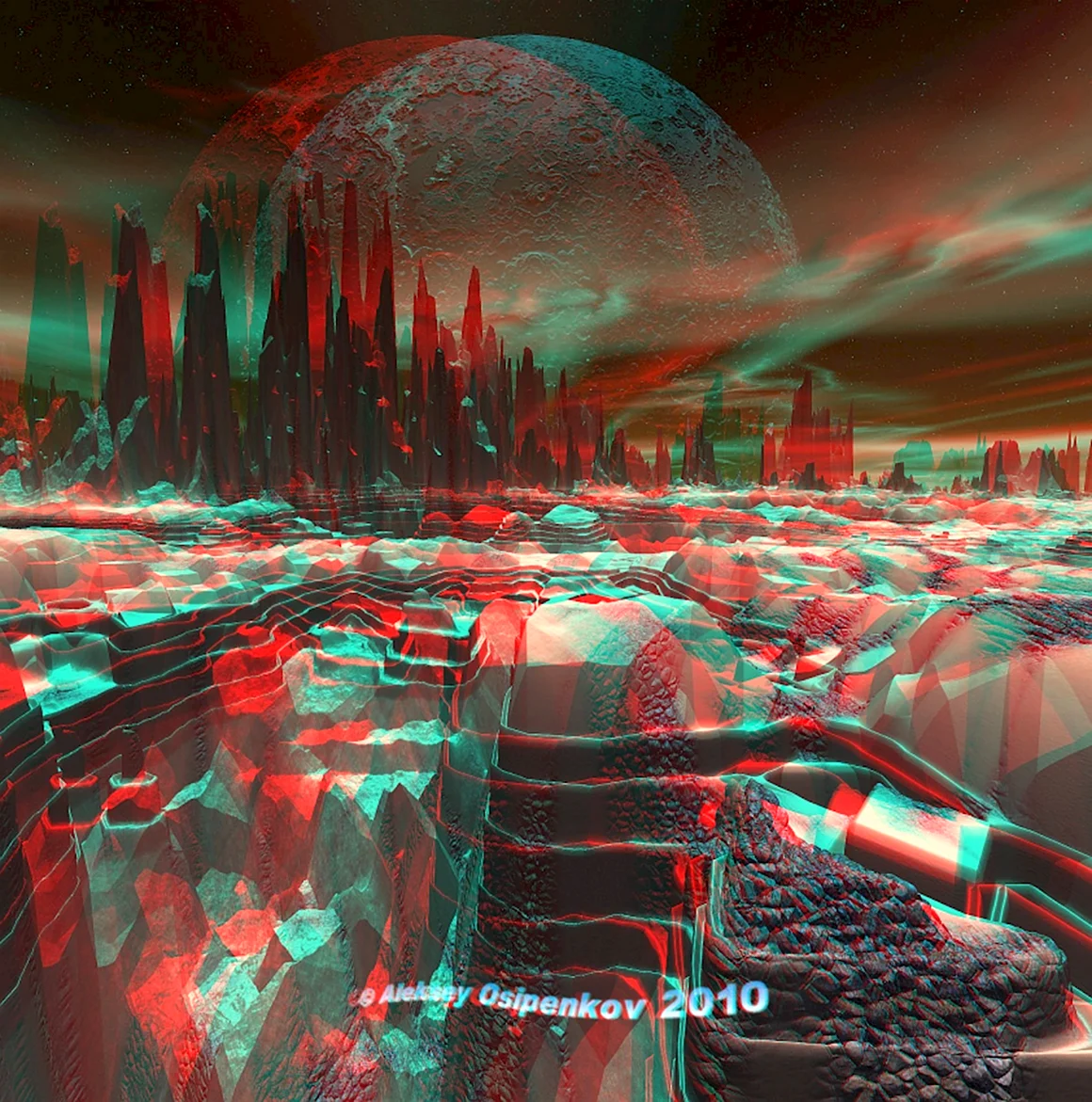 3d IMAX анаглиф