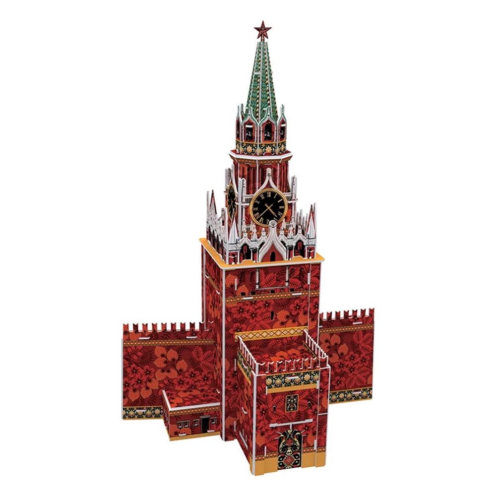 3d пазл Спасская башня