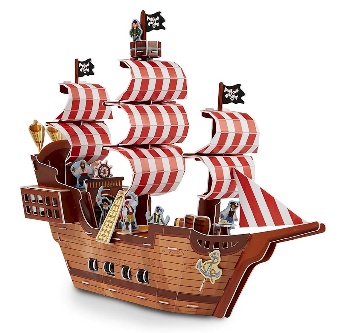 3d-пазл Melissa & Doug пиратский корабль 9045