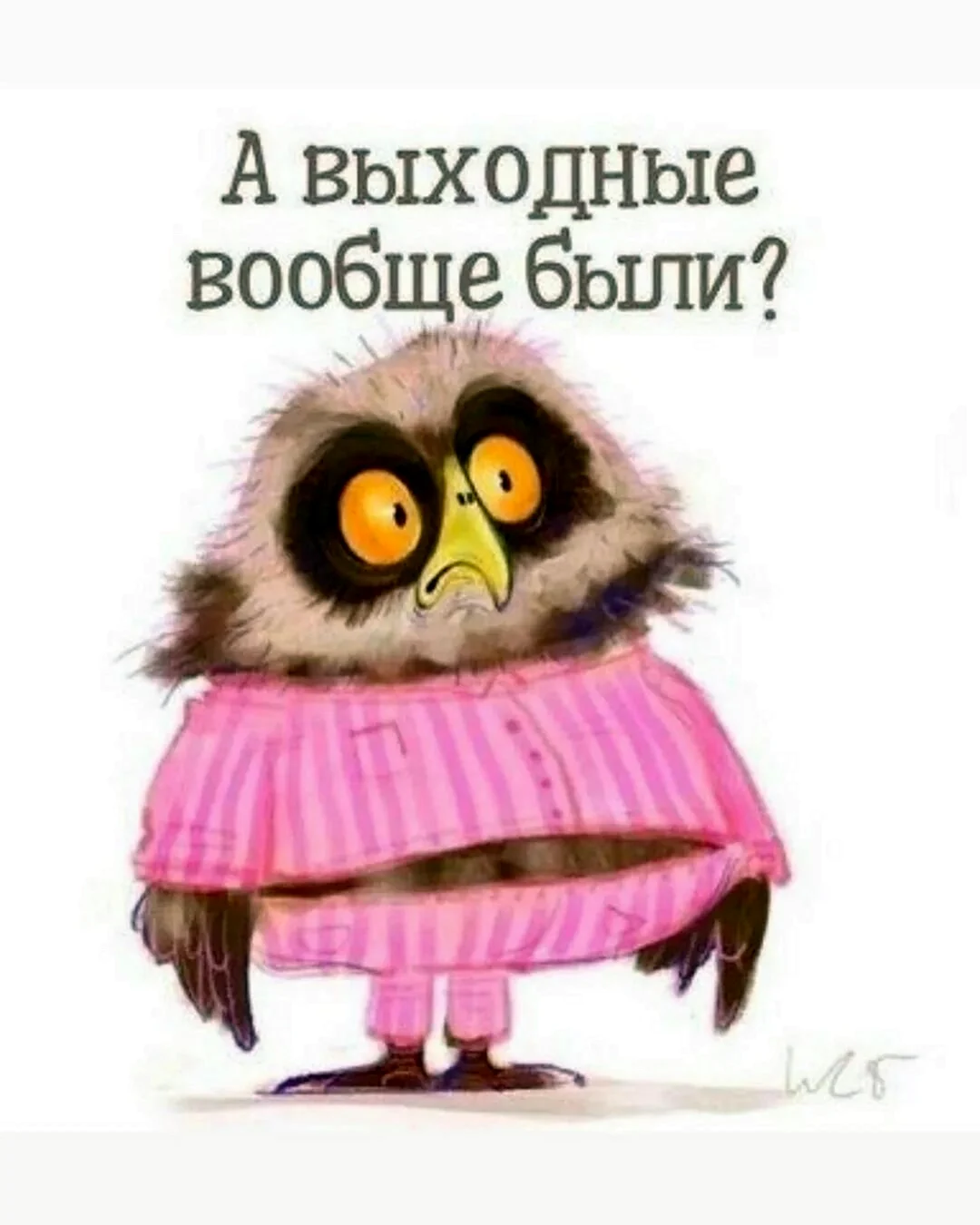 А выходные вообще были