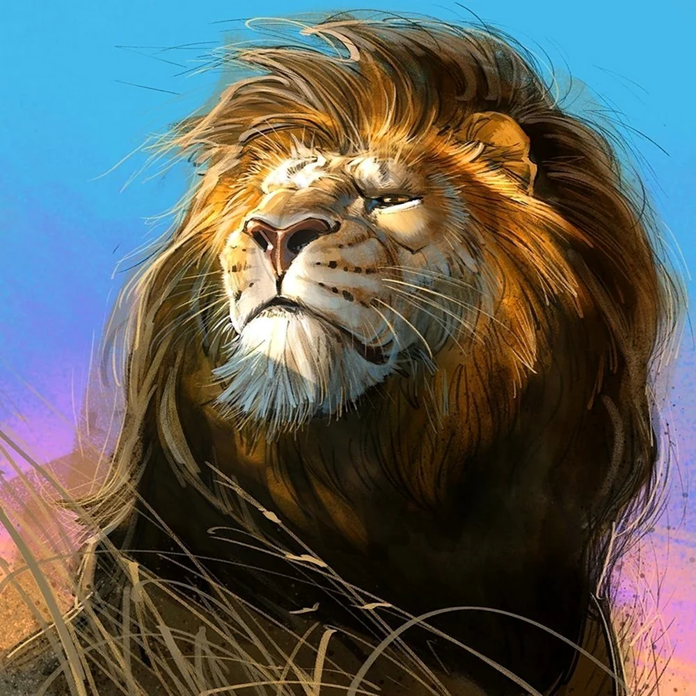 Aaron Blaise Lion