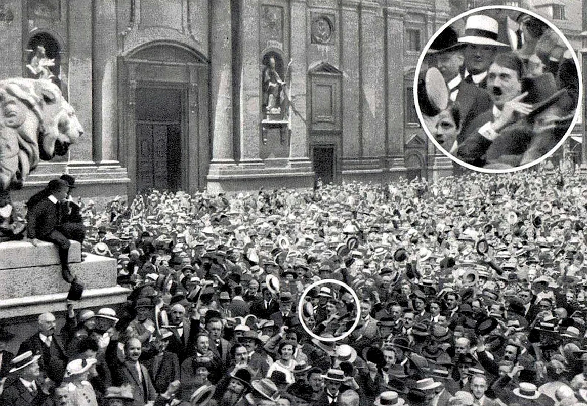 Адольф Гитлер 1914