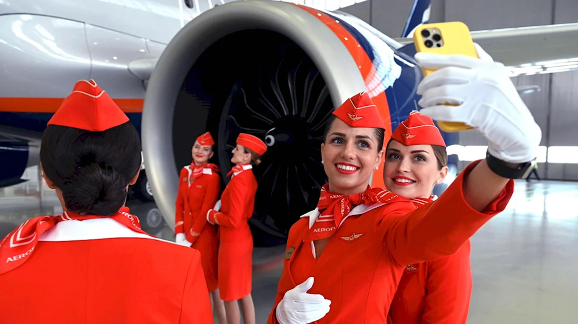 Аэрофлот Airbus a320 стюардессы