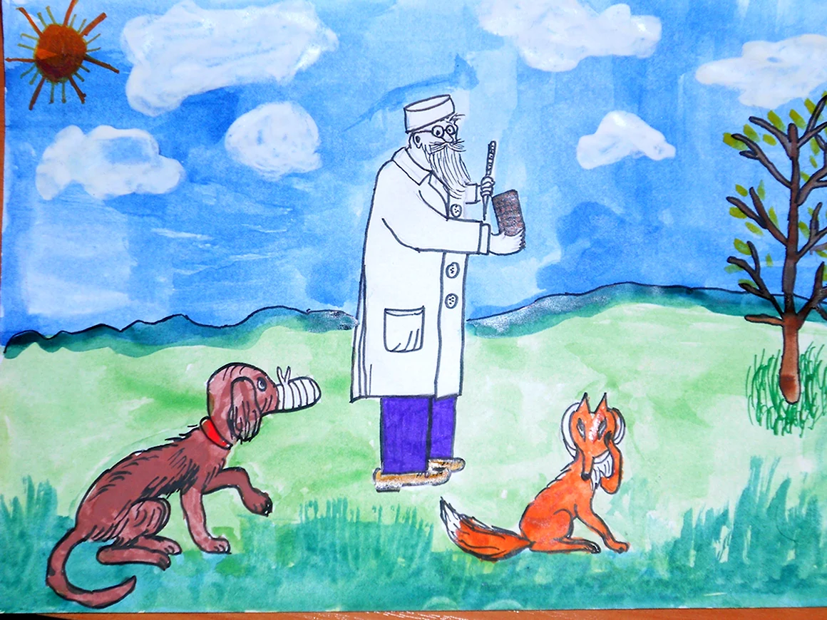 Айболит рисунок