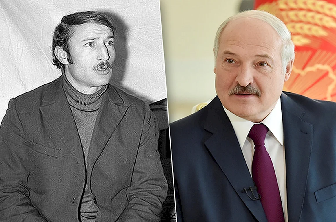 Александр Григорьевич Лукашенко молодой
