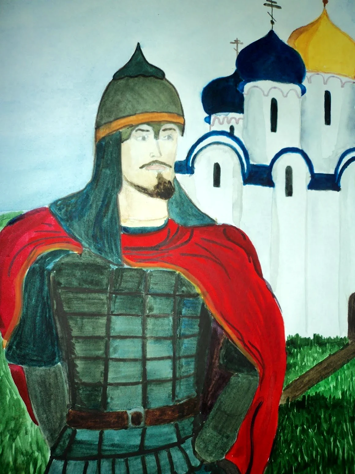 Александр Невский портрет
