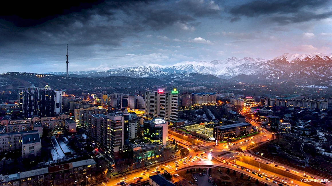 Алматы панорама