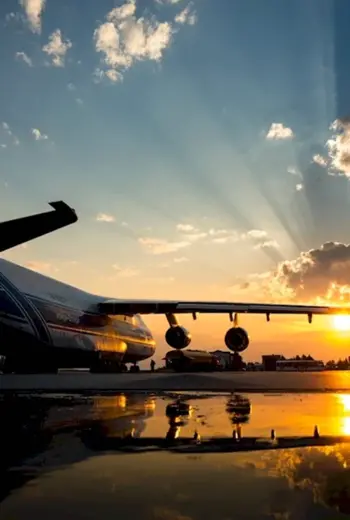 АН-124 Руслан в небе