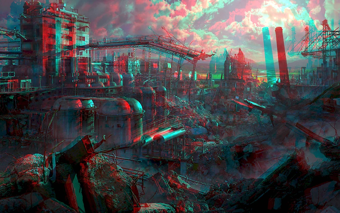 Анаглиф Red-Cyan