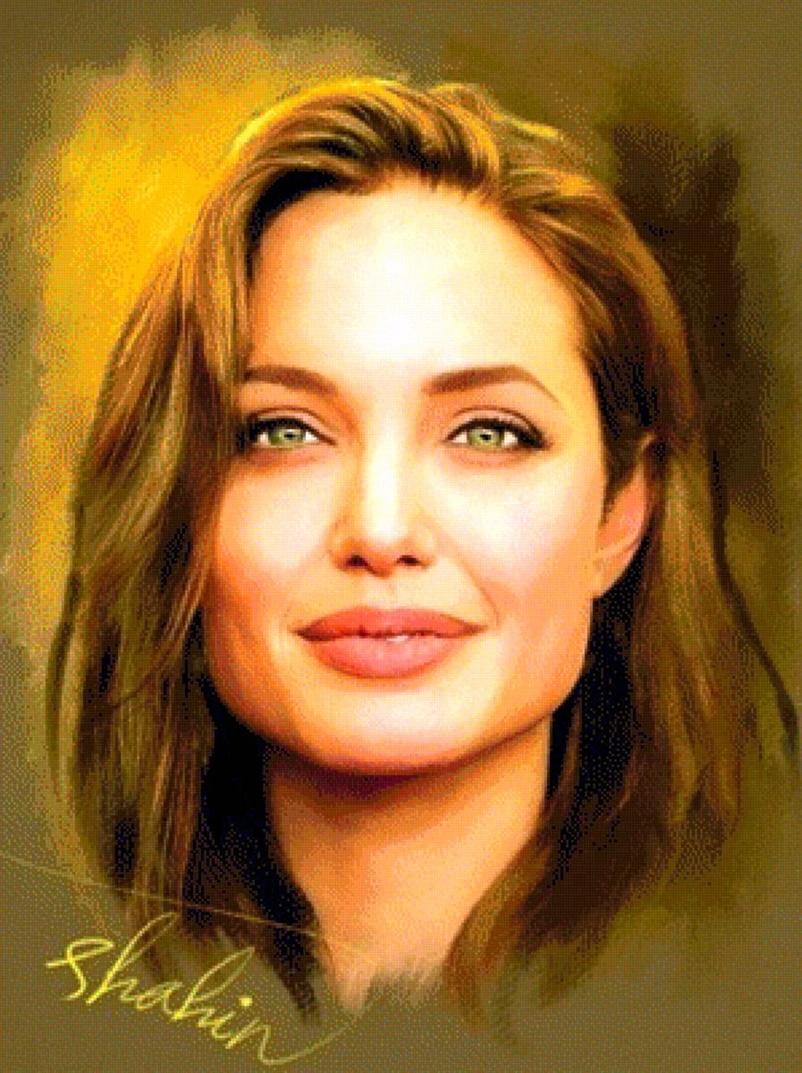Анджелина Джоли портрет
