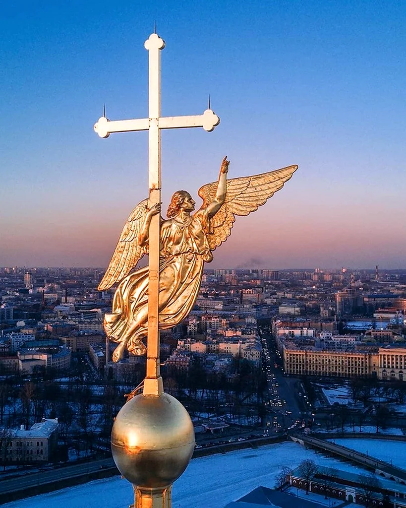Ангел Петропавловский собор Санкт-Петербург