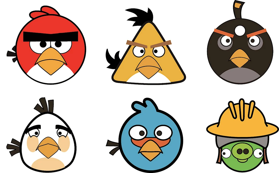 Angry Birds вектор