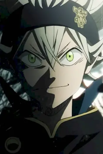 Аниме чёрный Клевер Black Clover